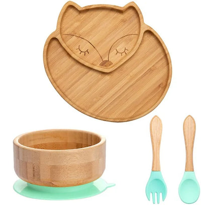 Ensemble - Assiette, Bol, Couvert - Renard