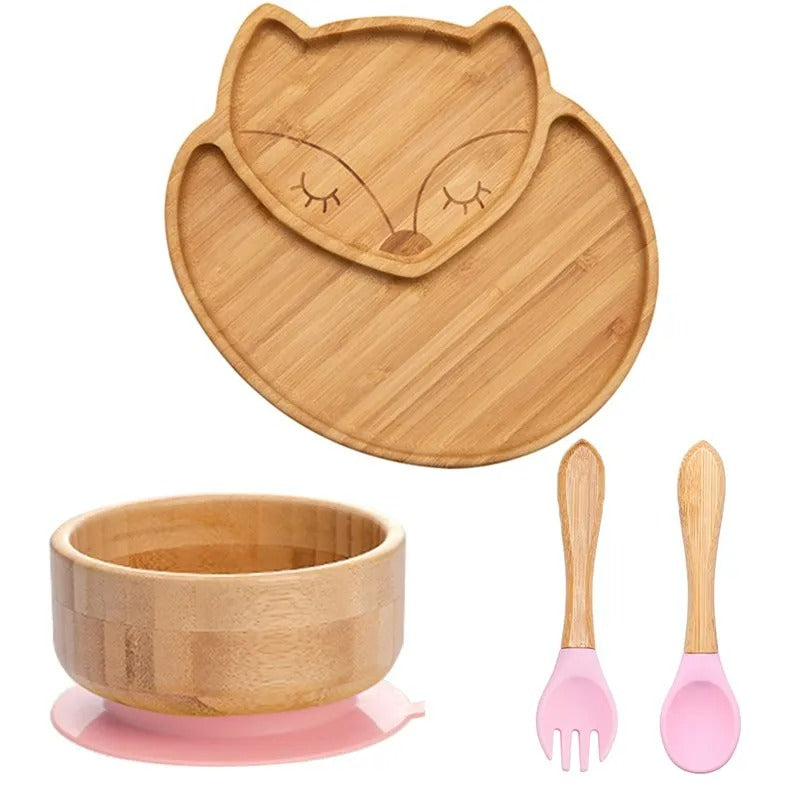 Ensemble - Assiette, Bol, Couvert - Renard