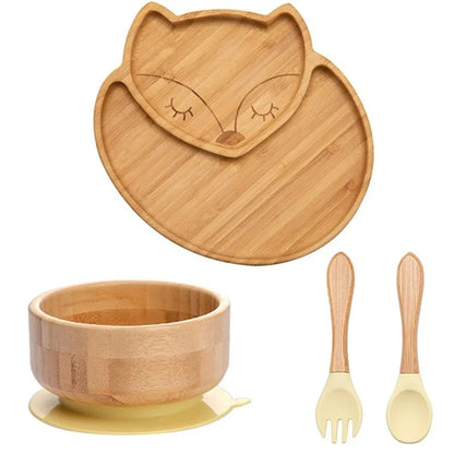 Ensemble - Assiette, Bol, Couvert - Renard